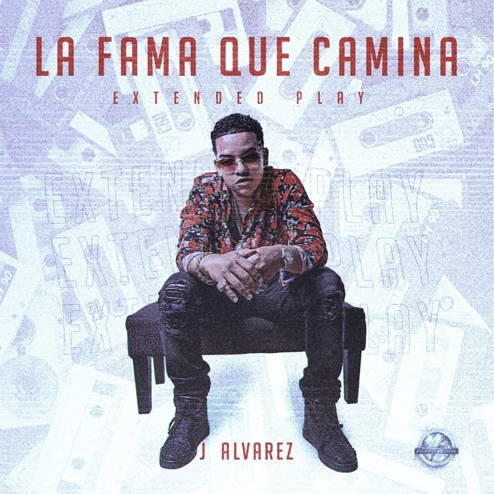 Album cover art for "Me Tienes Mal" by J Álvarez