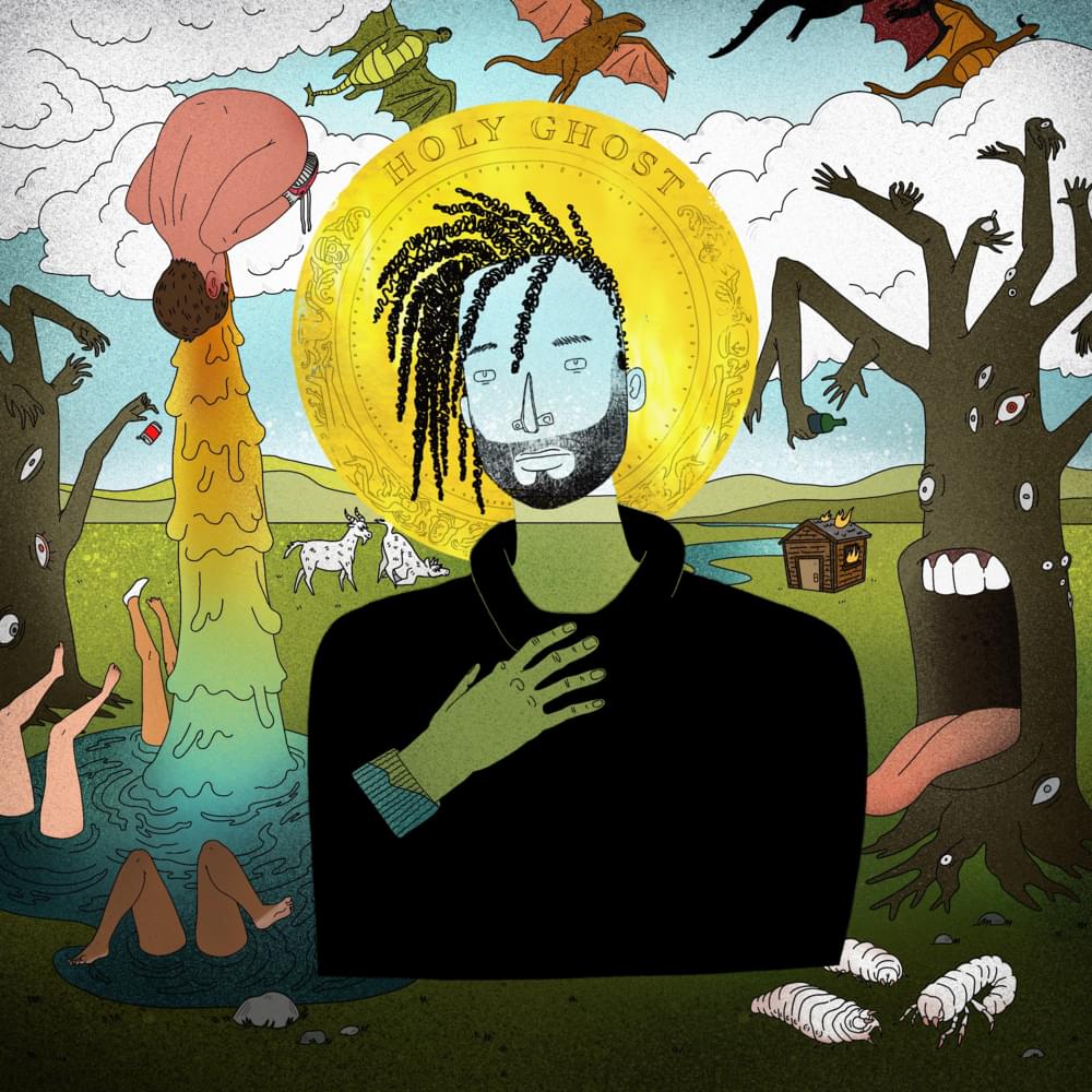 Album cover art for "Holy Ghost" by Khary & Haasan Barclay & Topaz Jones