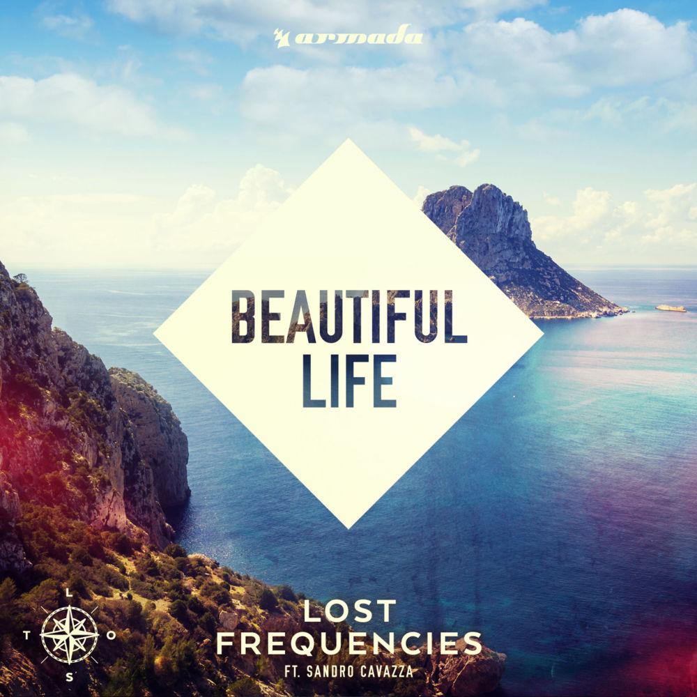 Album cover art for "Beautiful Life" by Bravo Hits & Sandro Cavazza