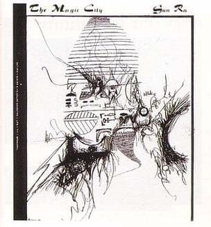 Album cover art for "The Shadow World" by Sun Ra & Sun Ra and His Arkestra