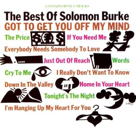 Album cover art for "The Price" by Solomon Burke