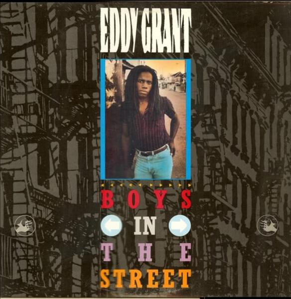Album cover art for "Boys in the Street" by Eddy Grant