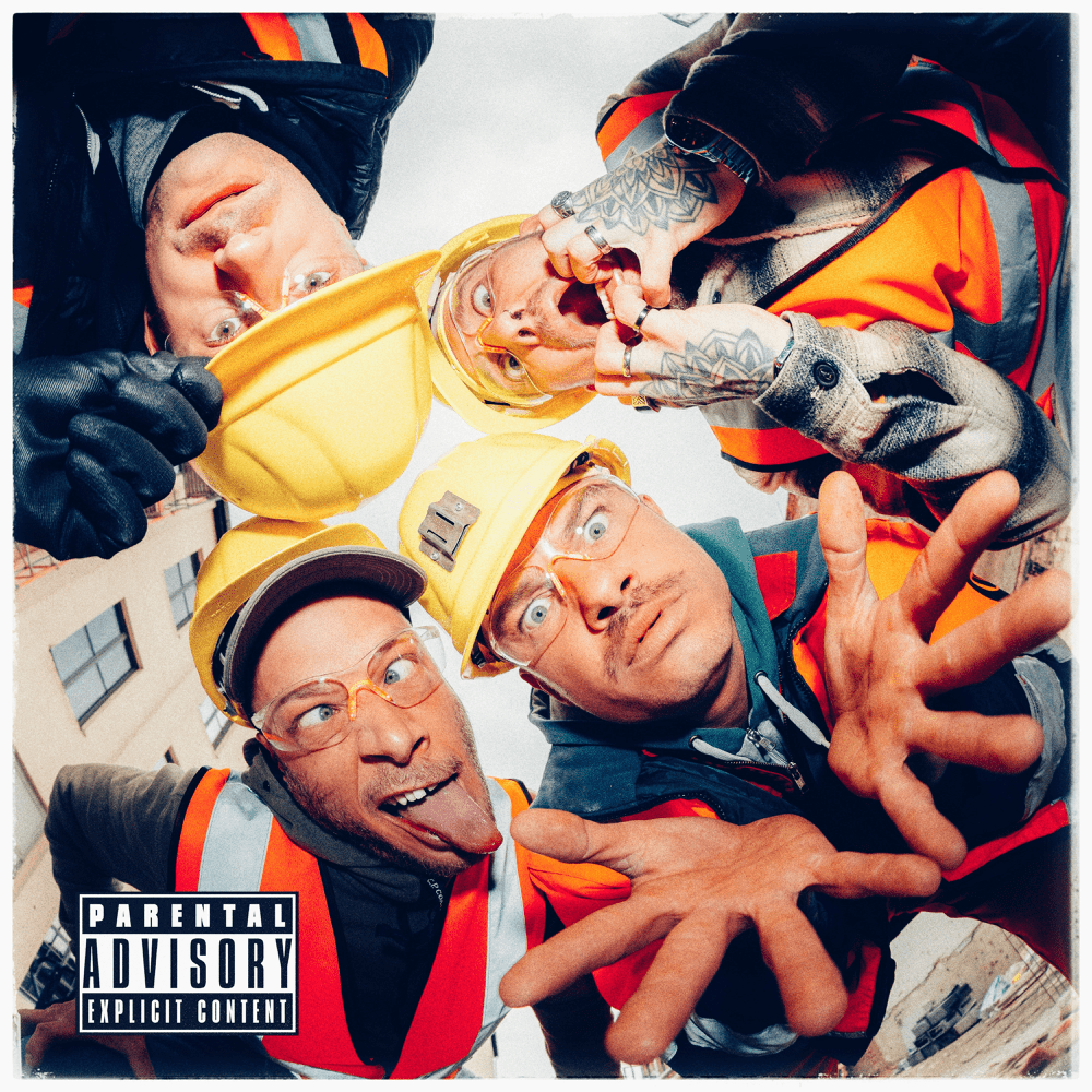 Album cover art for "Scheiße baut sich nicht von alleine" by SDP