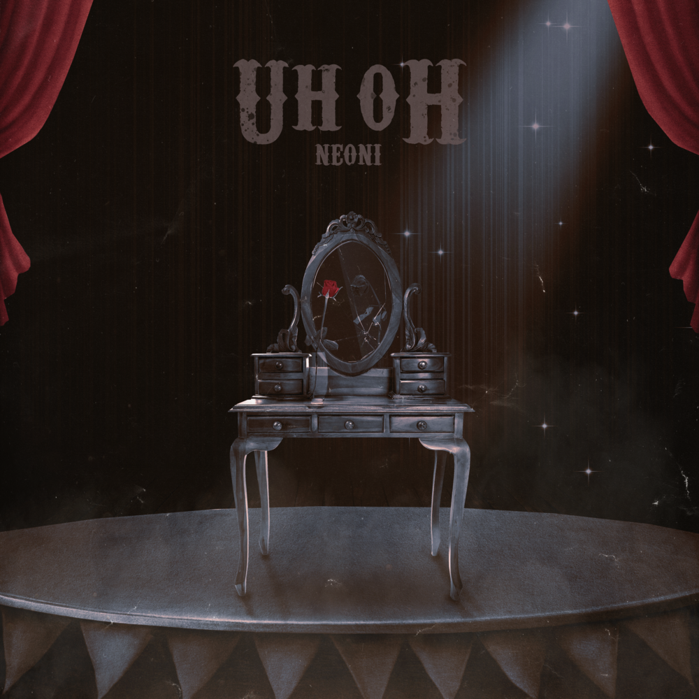 Album cover art for "UH OH" by Neoni