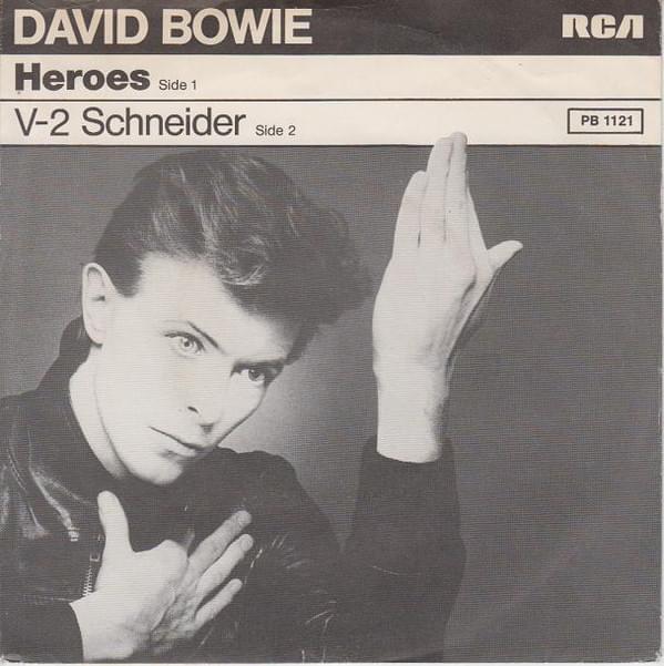 Album cover art for "“Heroes” (Single Version)" by David Bowie