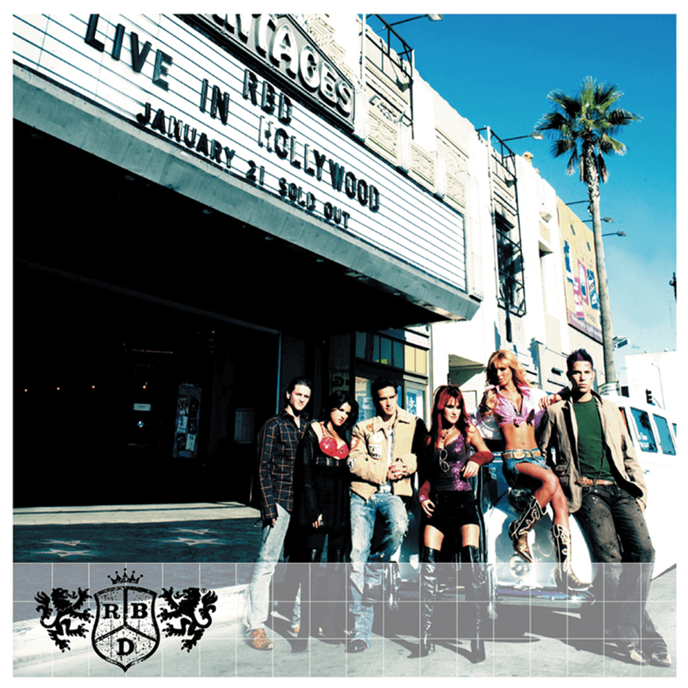 Album cover art for "Fuera (Live)" by RBD