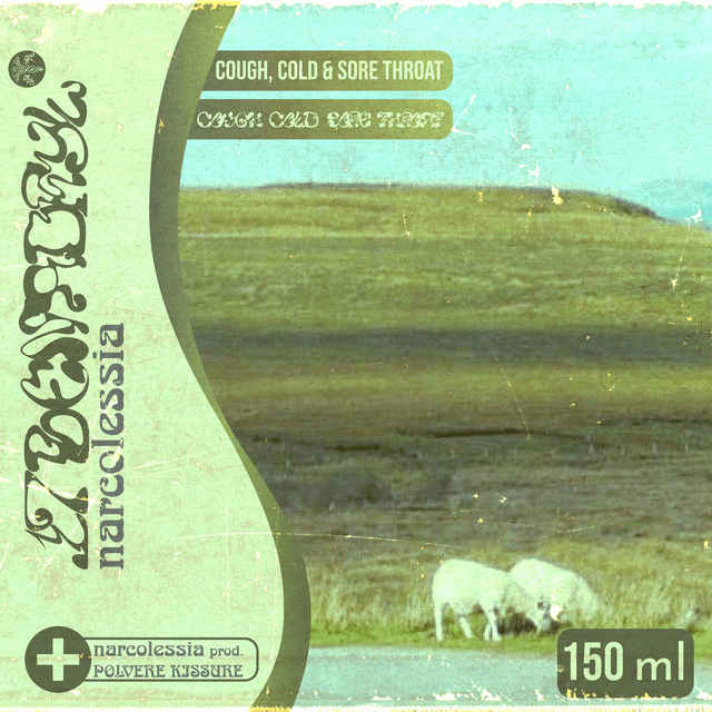 Album cover art for "17 benadryl" by Narcolessia