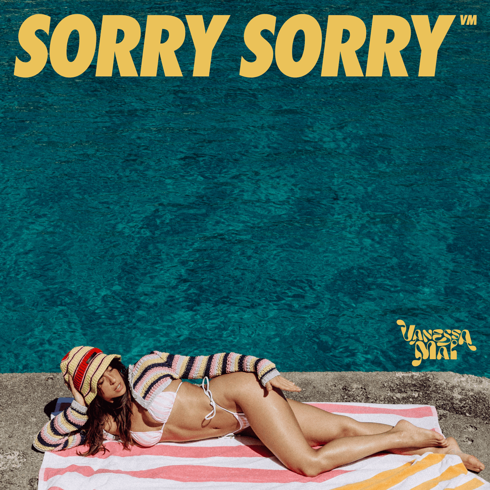 Album cover art for "Sorry Sorry" by Vanessa Mai
