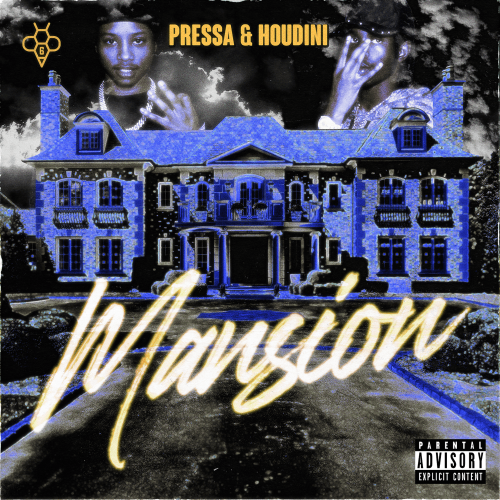 Album cover art for "Mansion" by Pressa