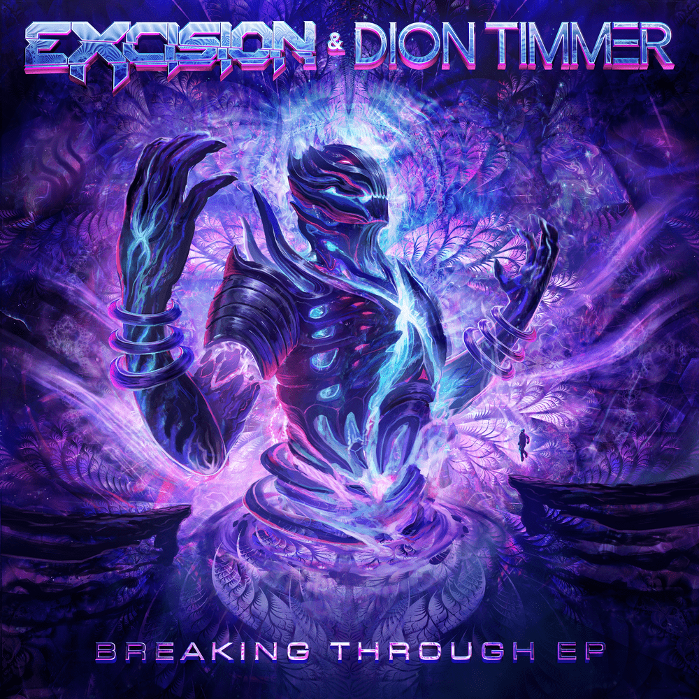 Album cover art for "Bones" by Excision