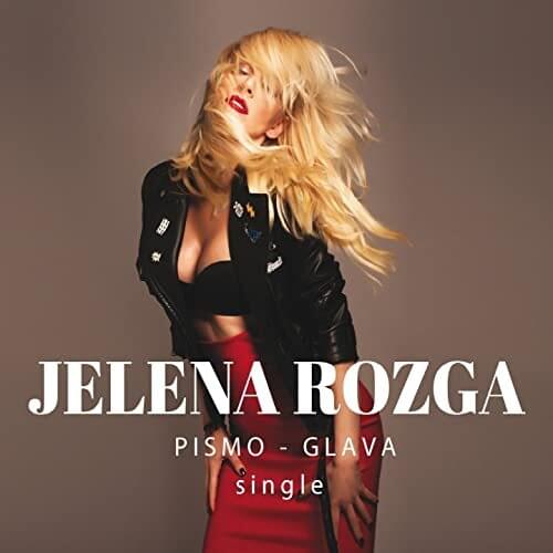 Album cover art for "Pismo - glava" by Jelena Rozga