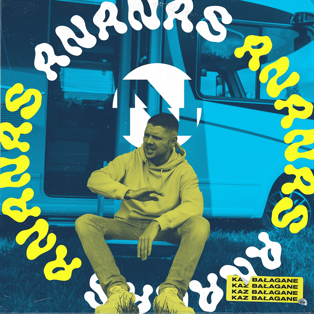 Album cover art for "Ananas" by Kaz Bałagane