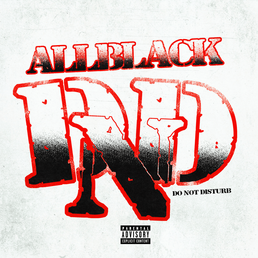 Album cover art for "DND" by ALLBLACK