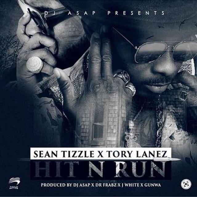 Album cover art for "Hit And Run" by Sean Tizzle & Tory Lanez