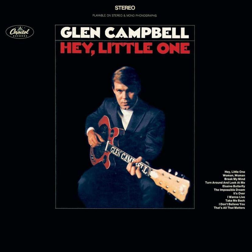 Album cover art for "That’s All That Matters" by Glen Campbell