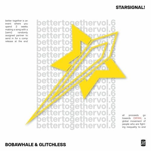Album cover art for "​starsignal!" by ​bobawhale