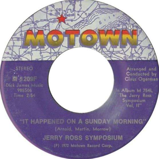 It Happened on a Sunday Morning by Jerry Ross