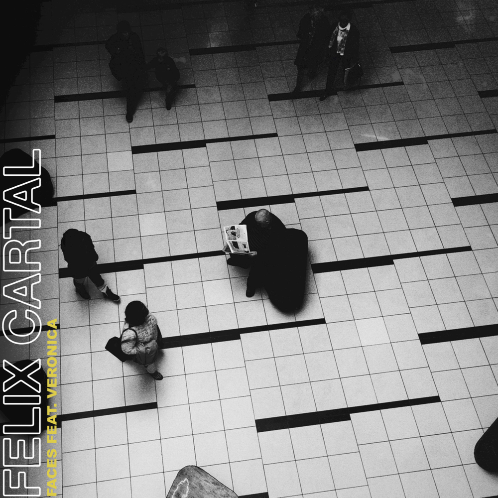 Album cover art for "Faces" by Felix Cartal & Veronica