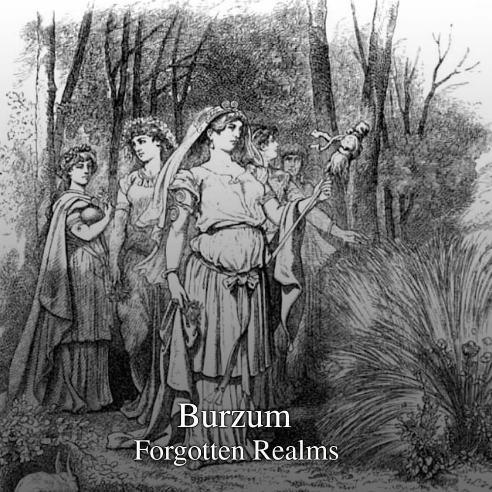 Album cover art for "A Forgotten Realm" by Burzum