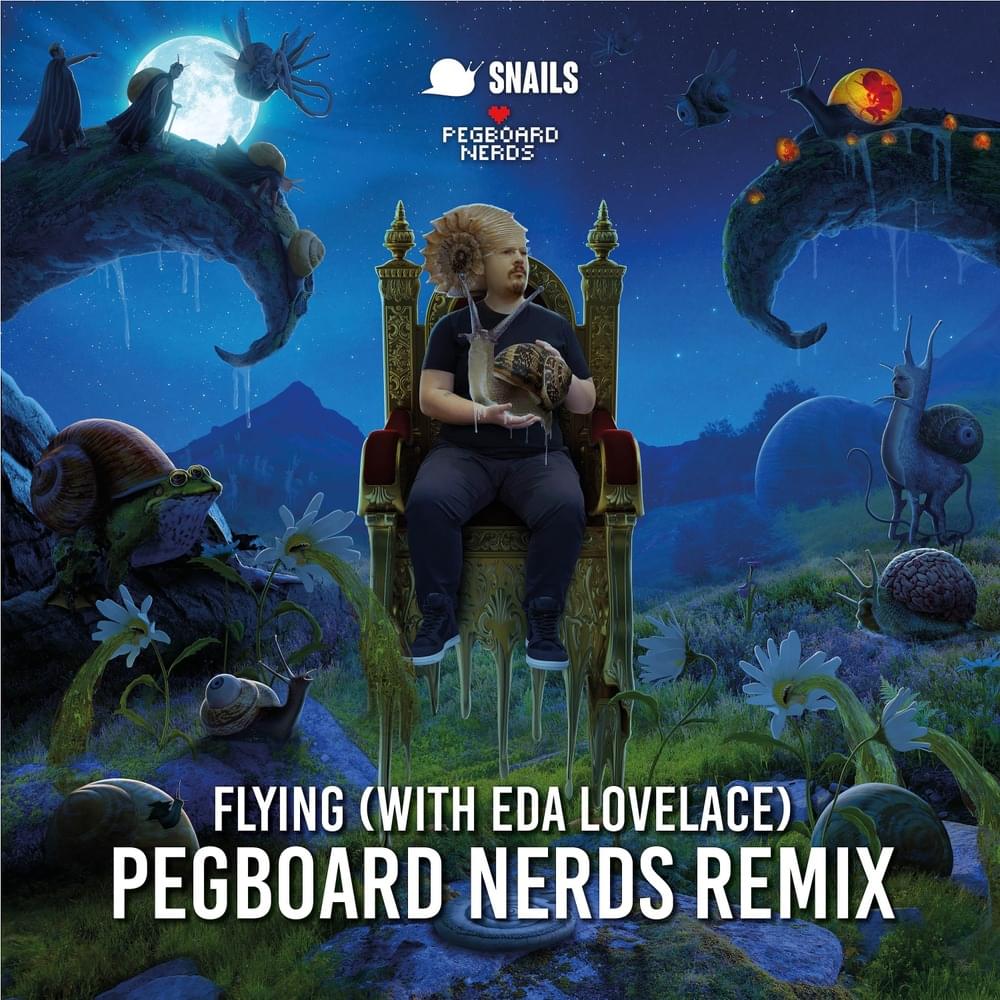 Album cover art for "Flying (Pegboard Nerds Remix)" by Snails