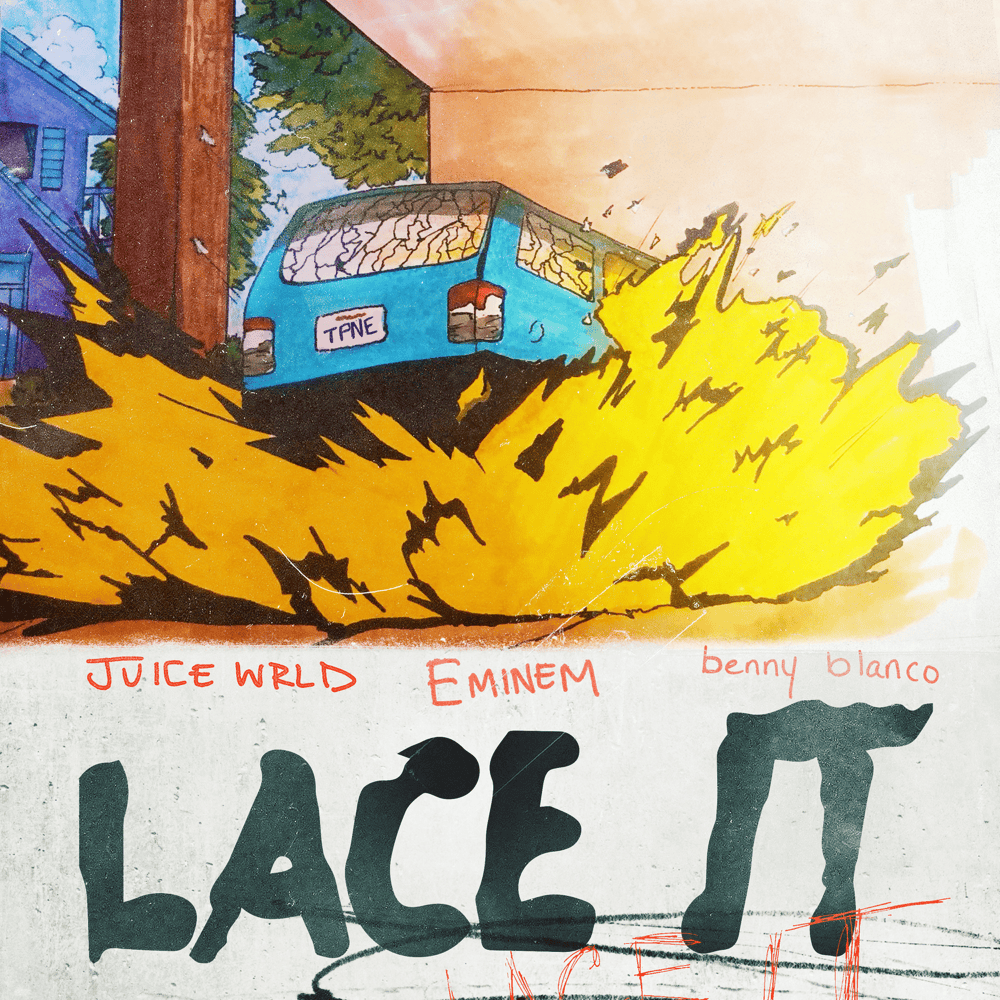 Album cover art for "Lace It" by Juice WRLD