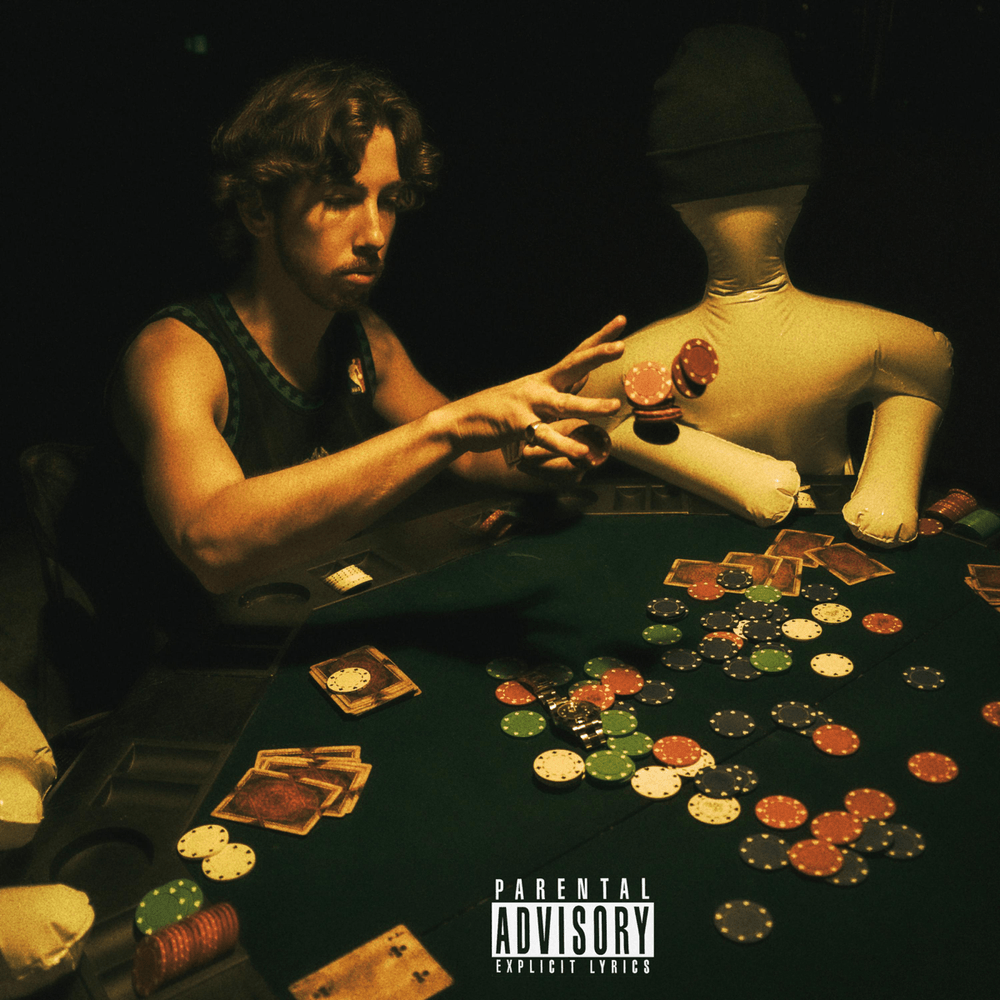 Album cover art for "Bluffin" by Marlon Craft