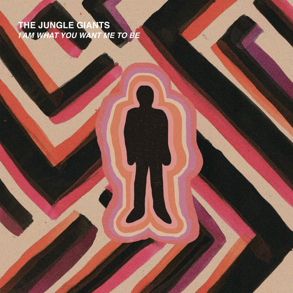 Album cover art for "I Am What You Want Me To Be" by The Jungle Giants