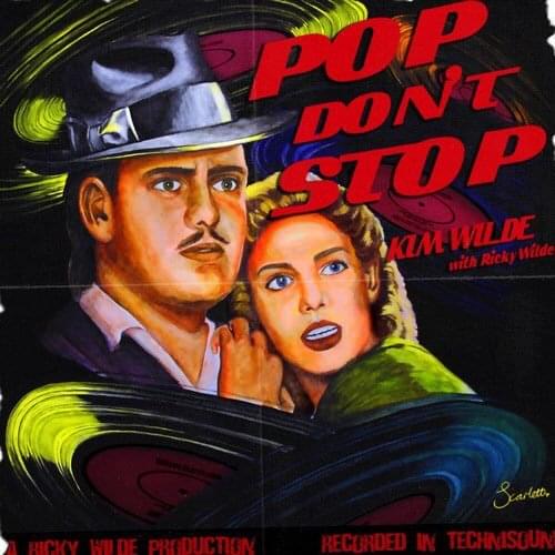 Album cover art for "Pop Don’t Stop" by Kim Wilde