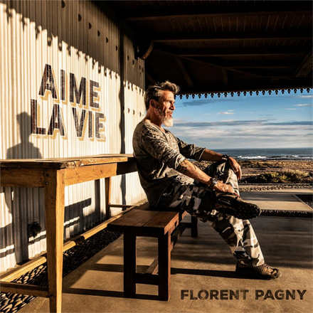 Album cover art for "Aime la vie" by Florent Pagny