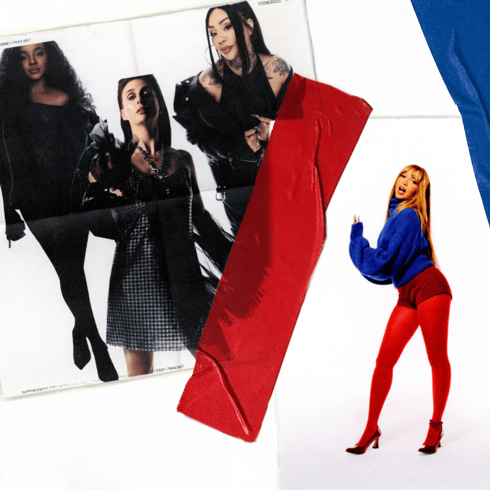 Album cover art for "Nice to Know You + Sugababes" by PinkPantheress