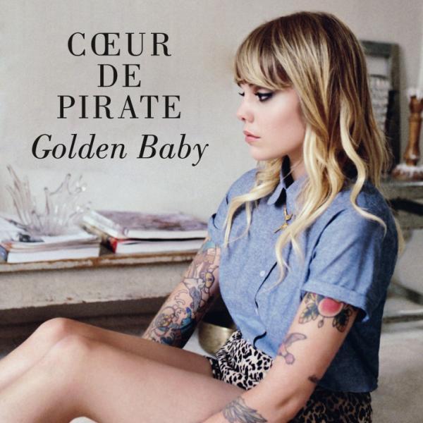 Album cover art for "Golden Baby" by Cœur de Pirate