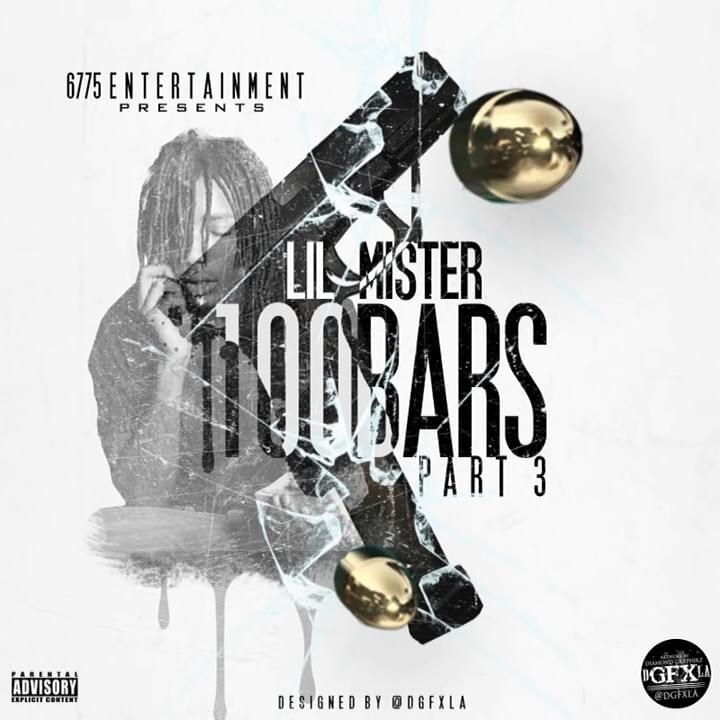 Album cover art for "100 Bars pt3" by Lil Mister
