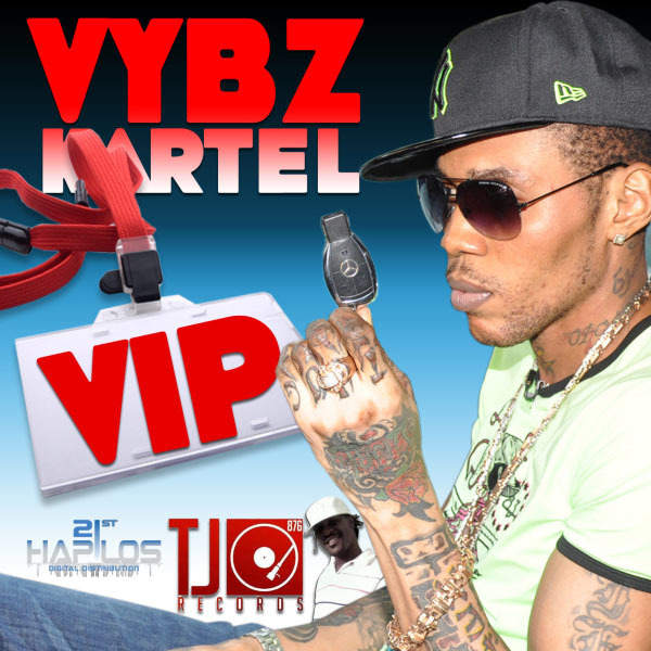 Album cover art for "VIP" by Vybz Kartel