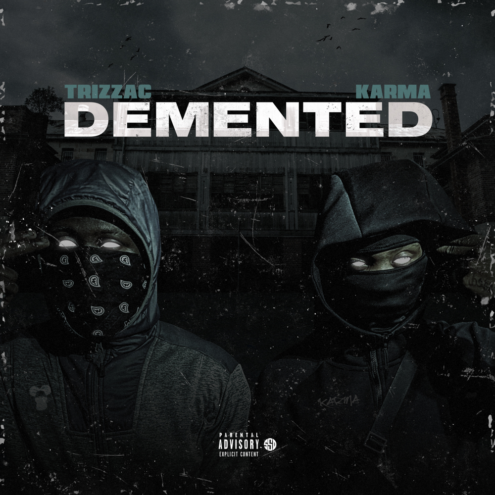 Album cover art for "Demented" by Karma (Zone 2)
