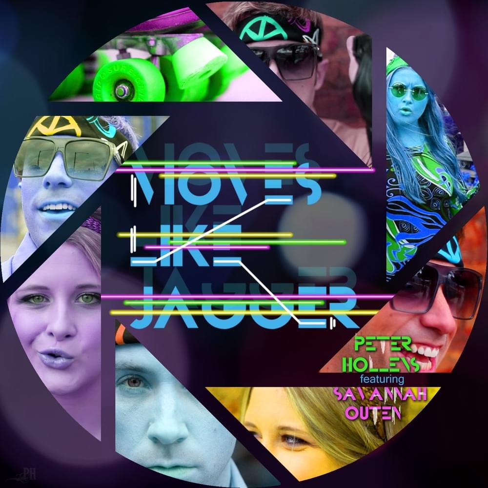 Album cover art for "Moves Like Jagger" by Peter Hollens & Savannah Outen