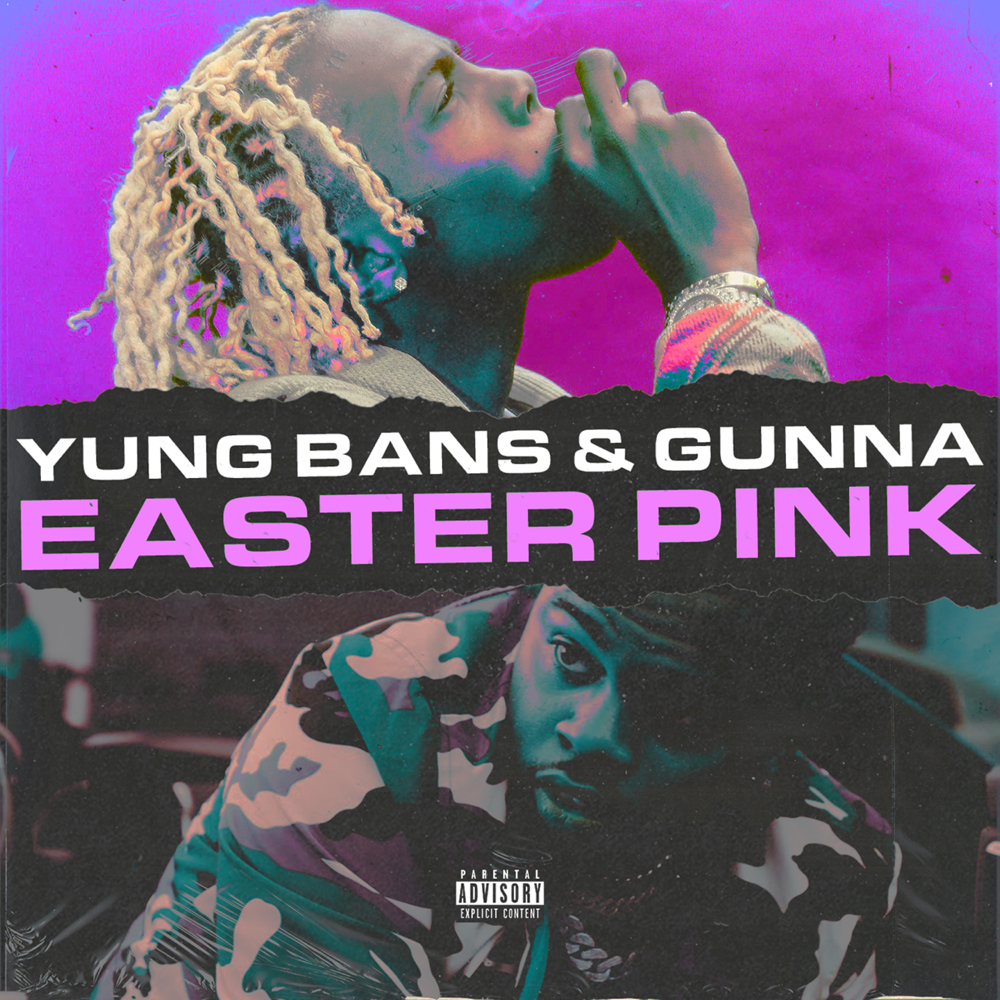 Album cover art for "Easter Pink" by Yung Bans & Gunna