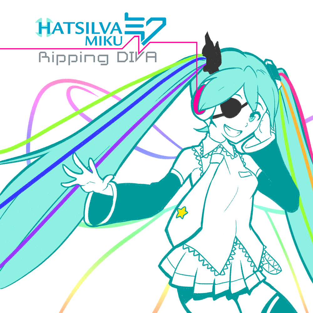 Cover image for Hatsilva Miku: Ripping DIVA