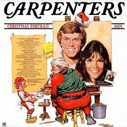 Album cover art for "Sleigh Ride" by Carpenters