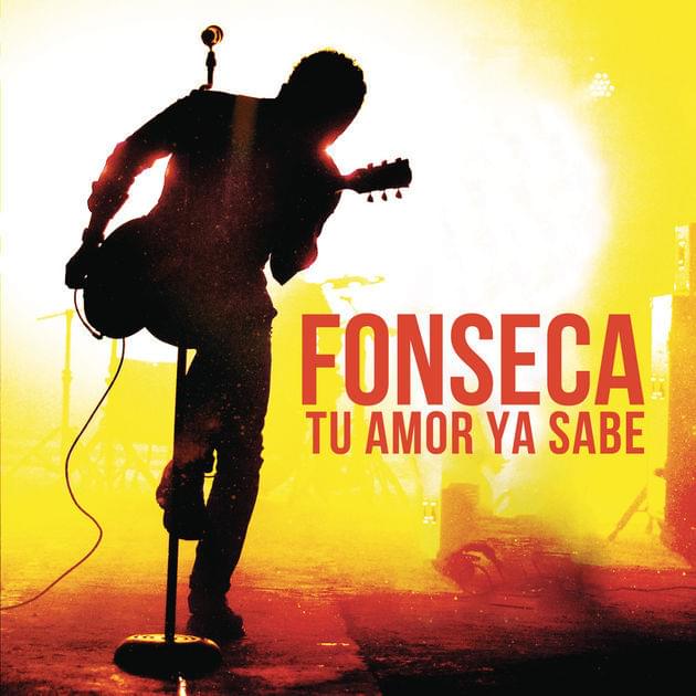 Album cover art for "Tu Amor Ya Sabe" by Fonseca