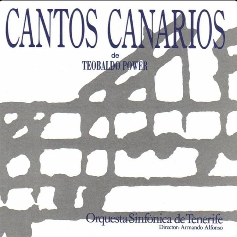 Album cover art for "Cantos Canarios" by Orquesta Sinfónica de Tenerife