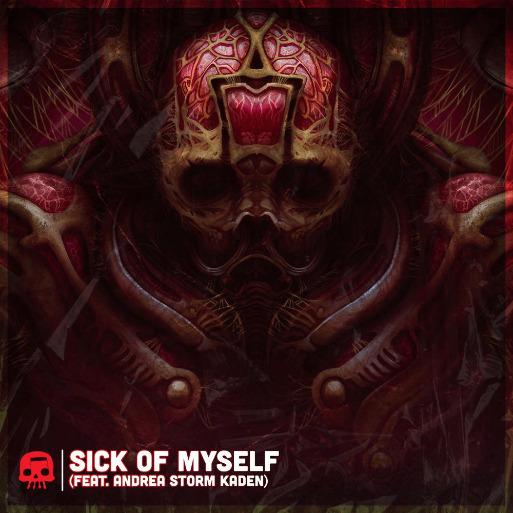 Album cover art for "Sick of Myself" by JT Music & Andrea Storm Kaden