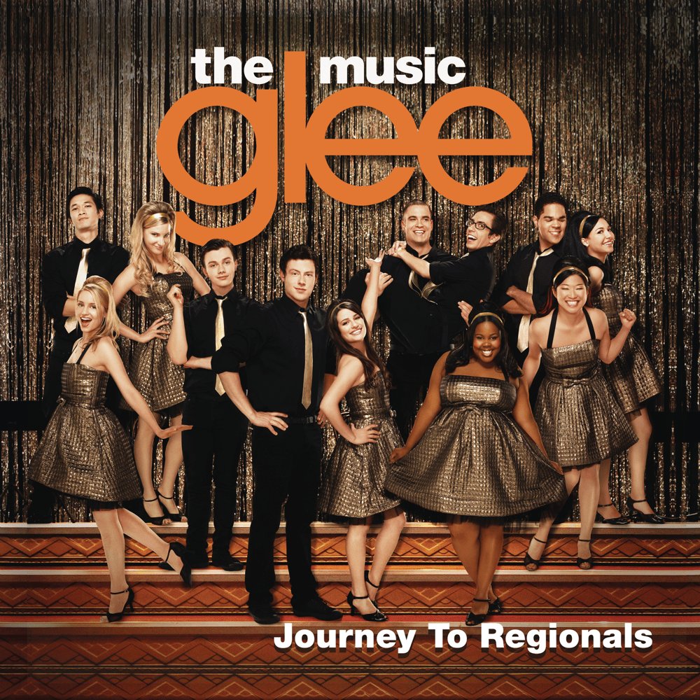 Album cover art for "Don’t Stop Believin’ (Regionals Version)" by Glee Cast