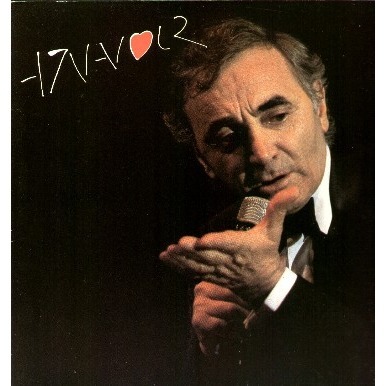 Album cover art for "D�j�" by Charles Aznavour