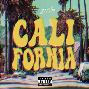 Album cover art for "California" by Jutes