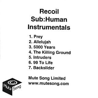 Cover image for Sub:Human (Instrumentals)
