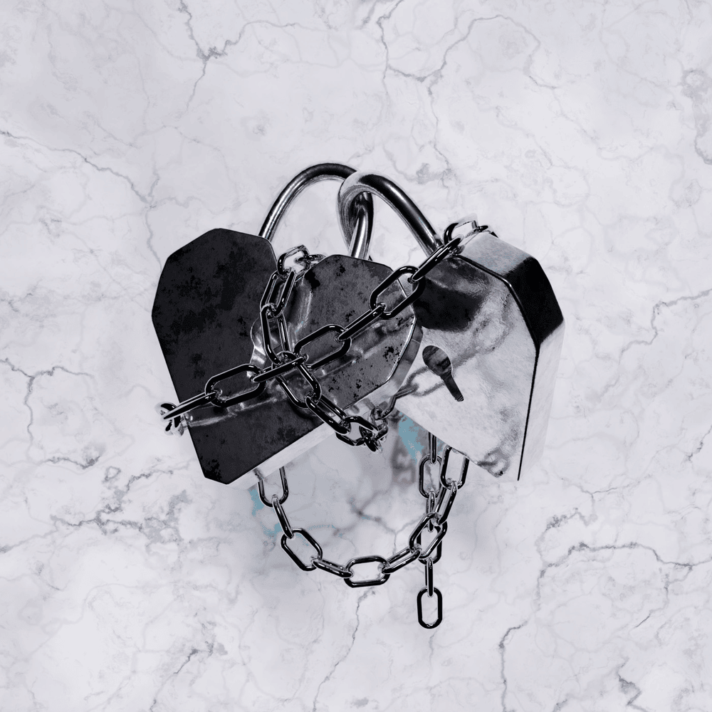 Album cover art for "FUCK LOVE" by HURTBOX