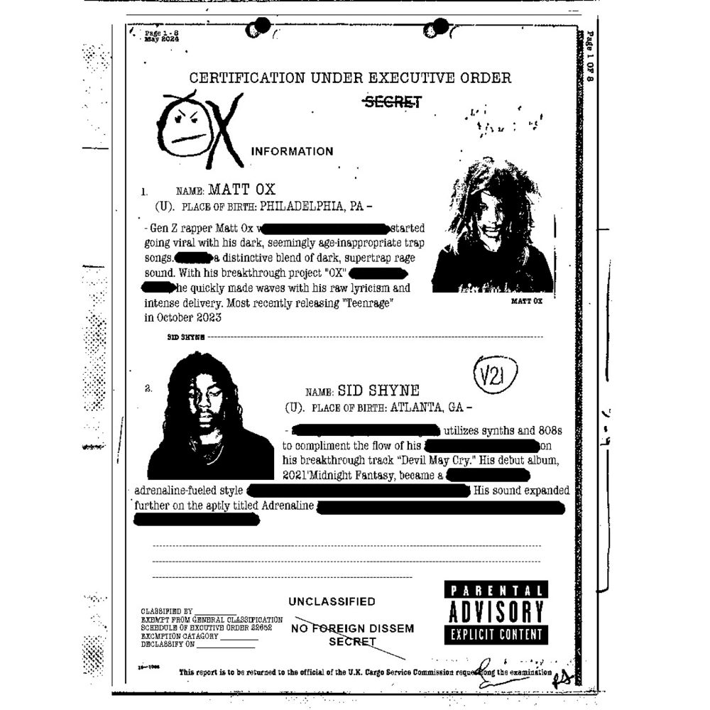 Album cover art for "GEOMETRY" by Matt OX