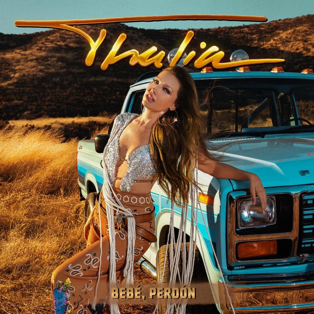 Album cover art for "Bebé, Perdón" by Thalía