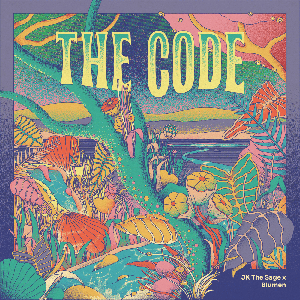 Album cover art for "The Code" by JK the Sage