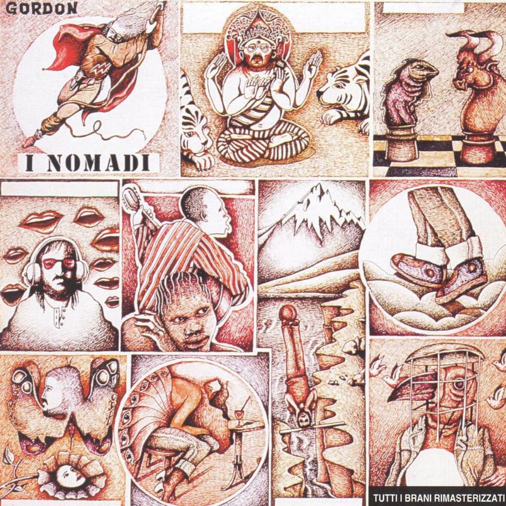 Album cover art for "Senza discutere" by Nomadi